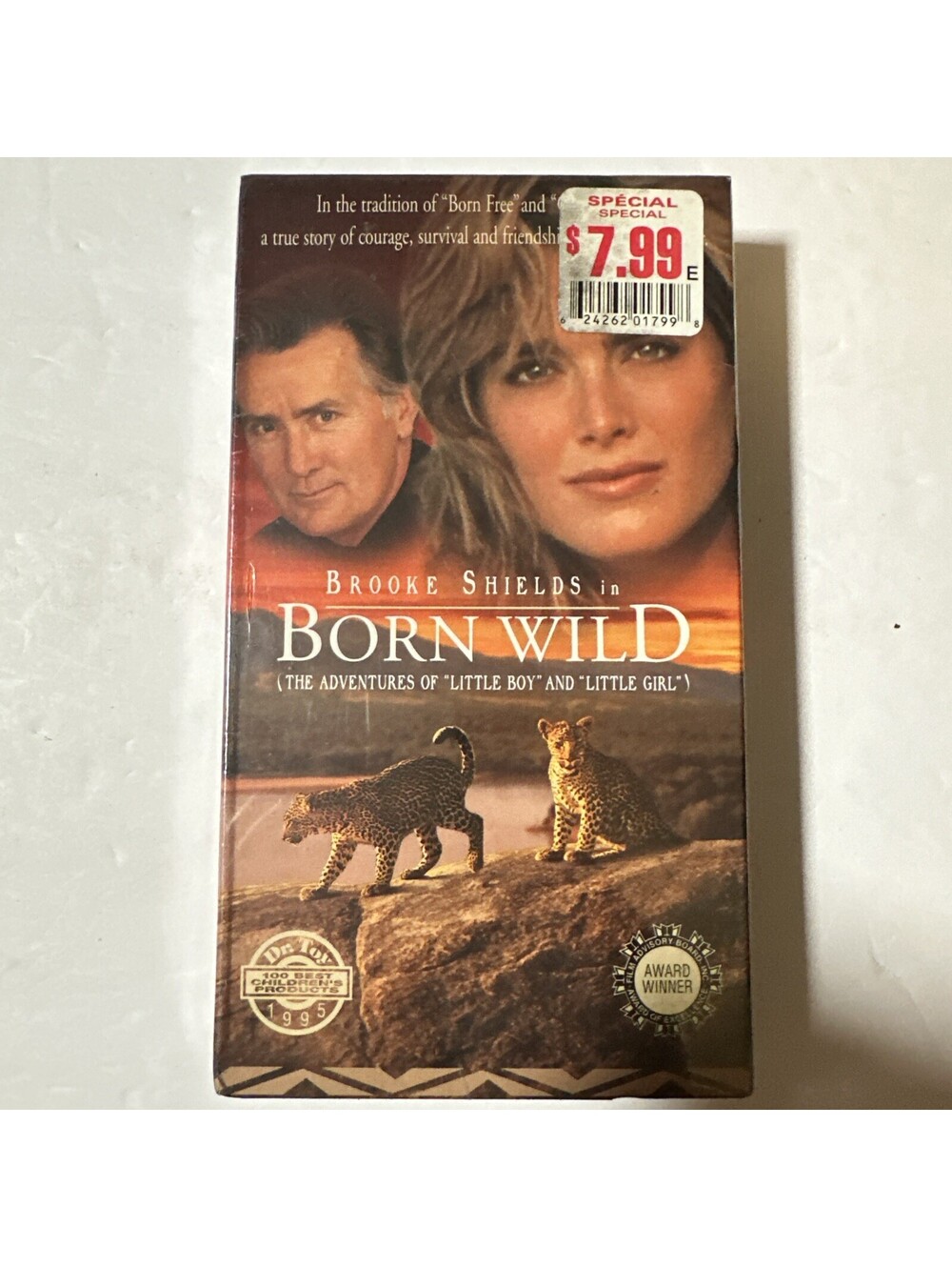 Born Wild (VHS, 1996, Slip-sleeve Cover) BRAND NEW!